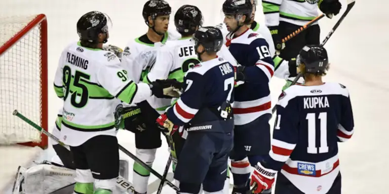 ECHL Game Recap South Carolina Stingrays Vs Savannah Ghost Pirates