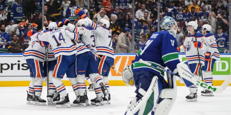 NHL Playoffs Vancouver Canucks Vs Edmonton Oilers Game 2 Recap 05