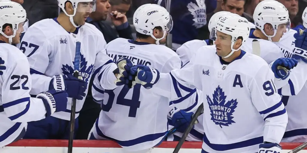 NHL Game Preview Toronto Maple Leafs At Dallas Stars With Line