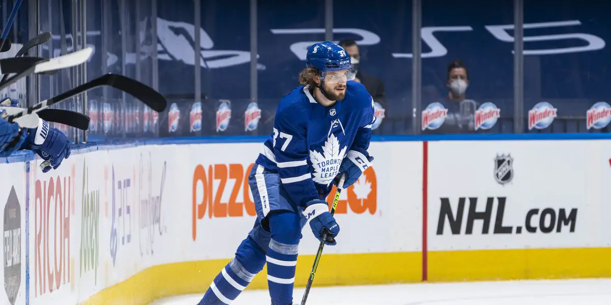 Timothy Liljegren of the Toronto Maple Leafs