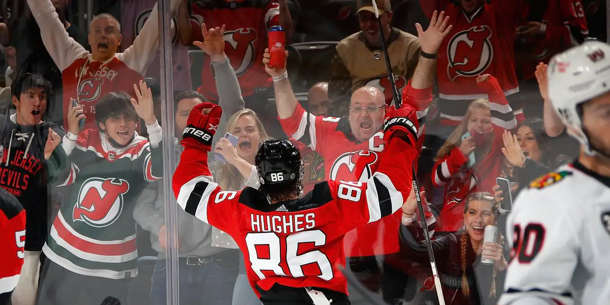 New Jersey Devils superstar Jack Hughes is Player of the Week