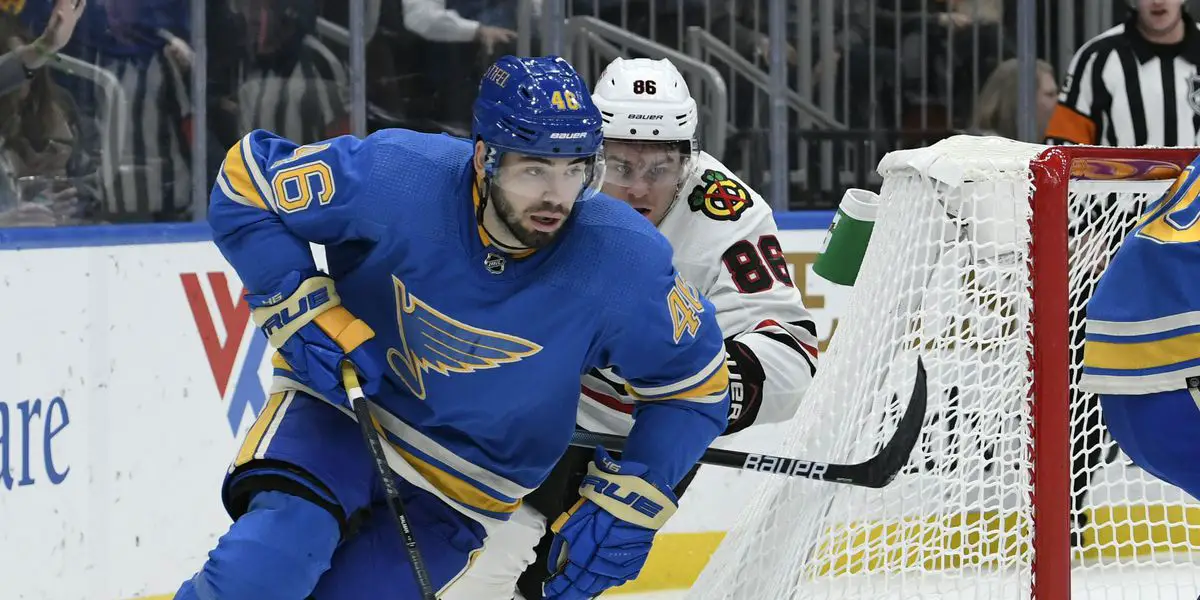 The Red Wings acquired Oskar Sundqvist, Jake Walman and a draft pick from  the Blues for Nick Leddy and Luke Witkowski.