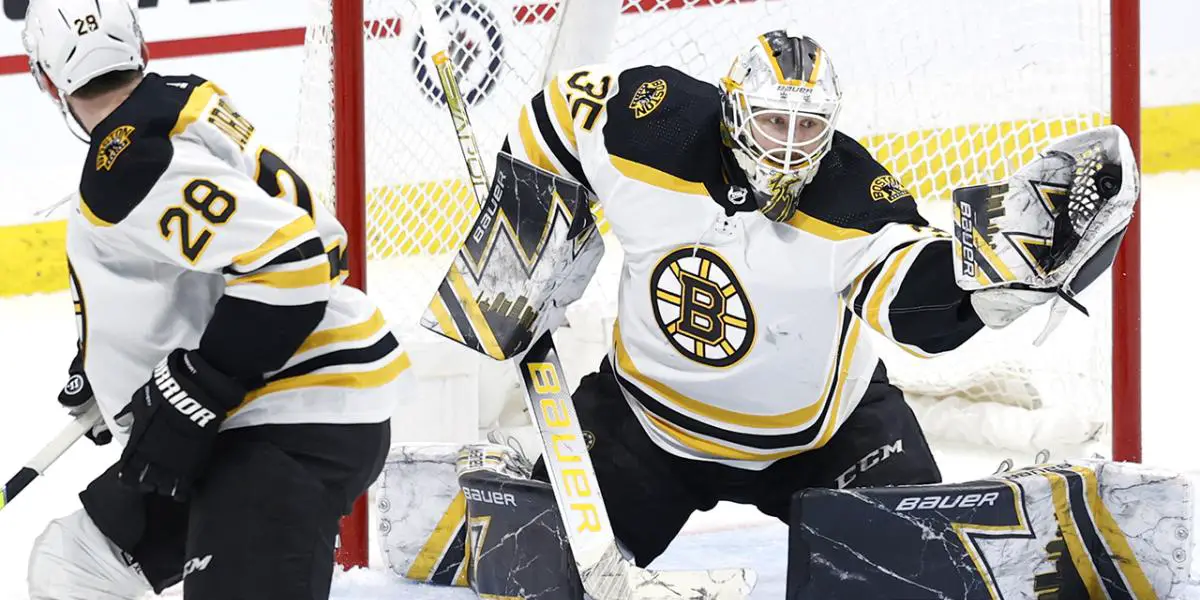 Boston Bruins' Linus Ullmark is NHL's biggest goalie surprise this season