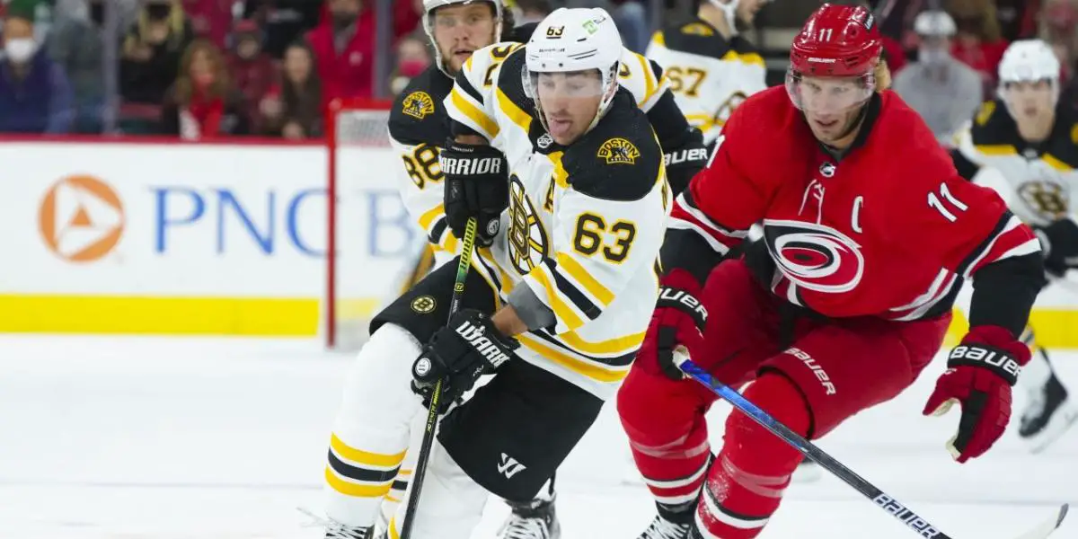 Boston Bruins Winger Brad Marchand 'On To Carolina' As A Leader