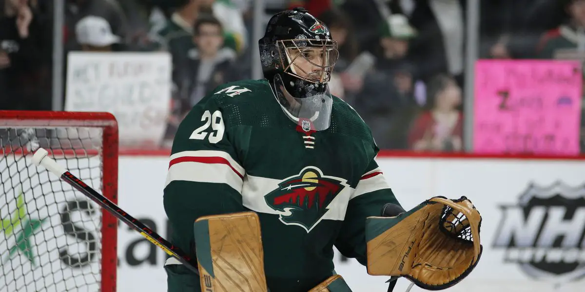 Who starts Game 1 for the Wild? Marc-Andre Fleury or Cam Talbot?