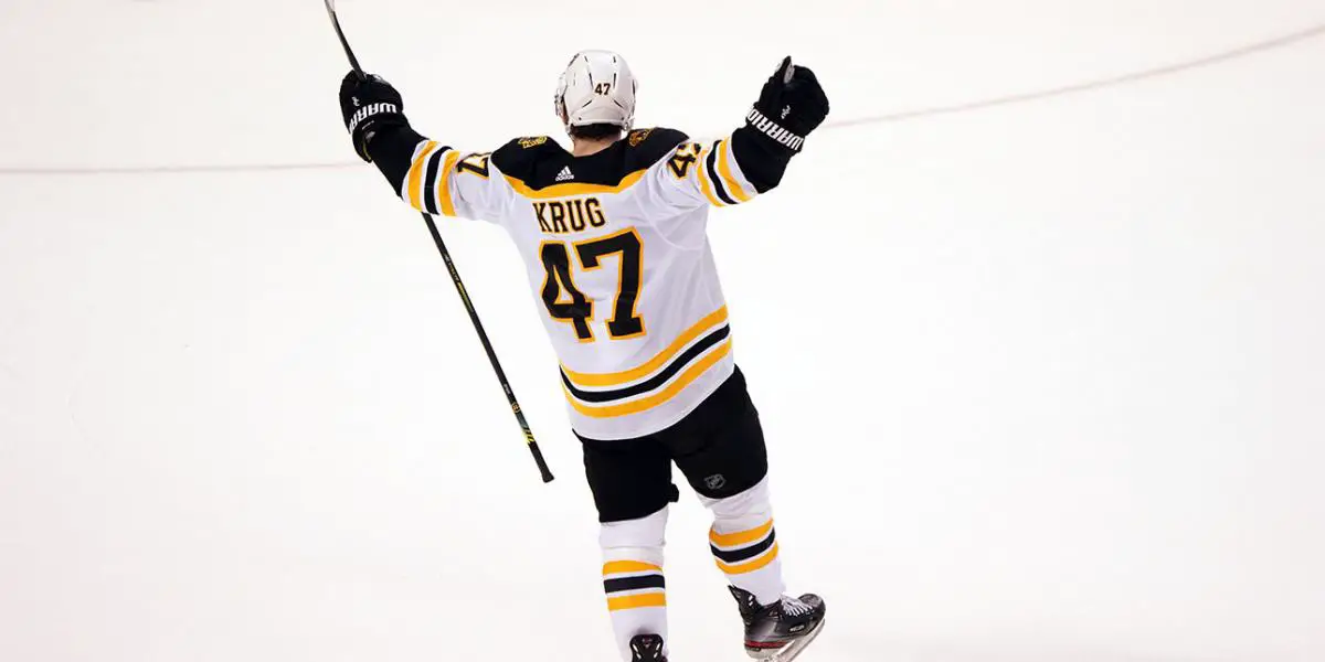 Bruins were glad to see old friend Torey Krug back in town with the Blues -  The Boston Globe