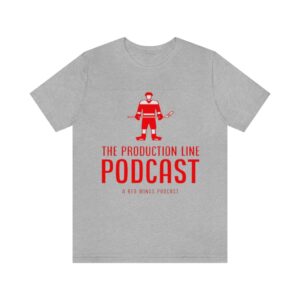 The Production Line Podcast Unisex Jersey Short Sleeve Tee