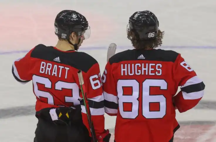 Bratt trick! Jesper Bratt's career night lifts Devils over