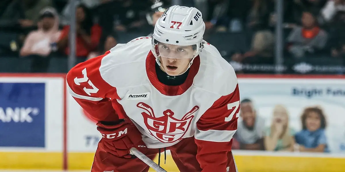 Marco Kasper excited for first NHL Prospect Tournament with Red Wings