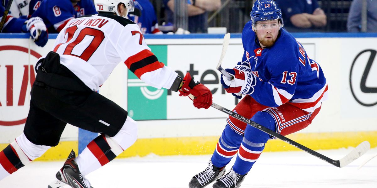 NY Rangers fight with NJ Devils was inevitable between heated