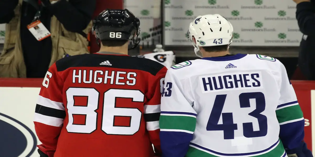 Hughes' second goal gives Devils' wild OT win over Oilers