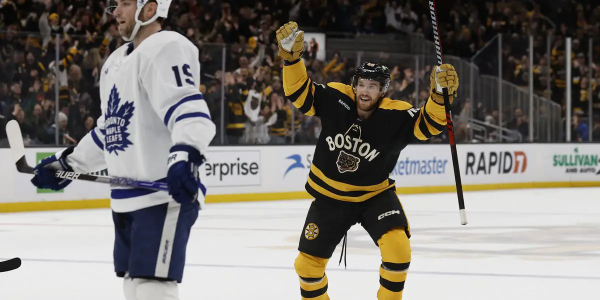 Bruins' Matt Grzelcyk returns to ice with team at TD Garden