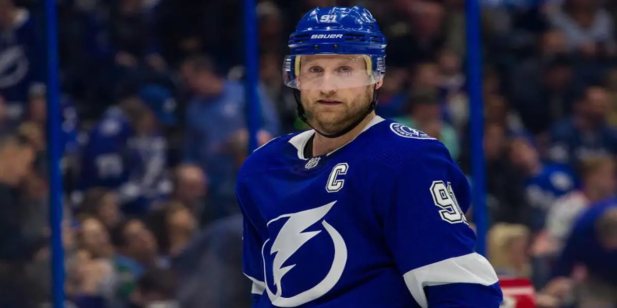 Tampa Bay Lightning Steven Stamkos Black Jersey Inspired Style