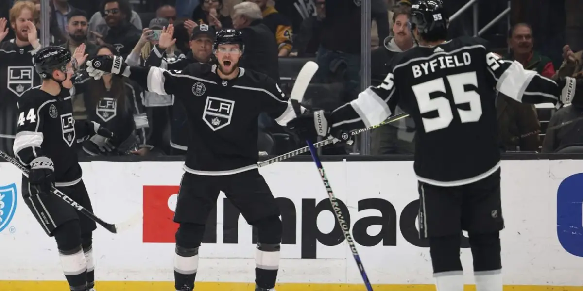 Kings reign over Penguins 6-0 on Dustin Brown jersey retirement night