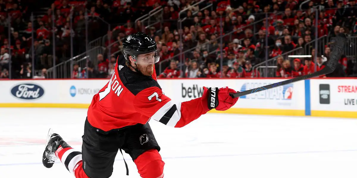 NHL Public Relations on X: Dougie Hamilton scored his seventh career  overtime goal to lift the @NJDevils to a win at Prudential Center. Only  four active defensemen have recorded more: Brent Burns (