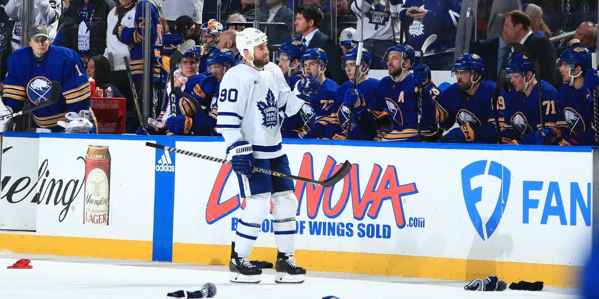 Newly Acquired Maple Leafs Forward Ryan O'Reilly Scores Vs. Buffalo