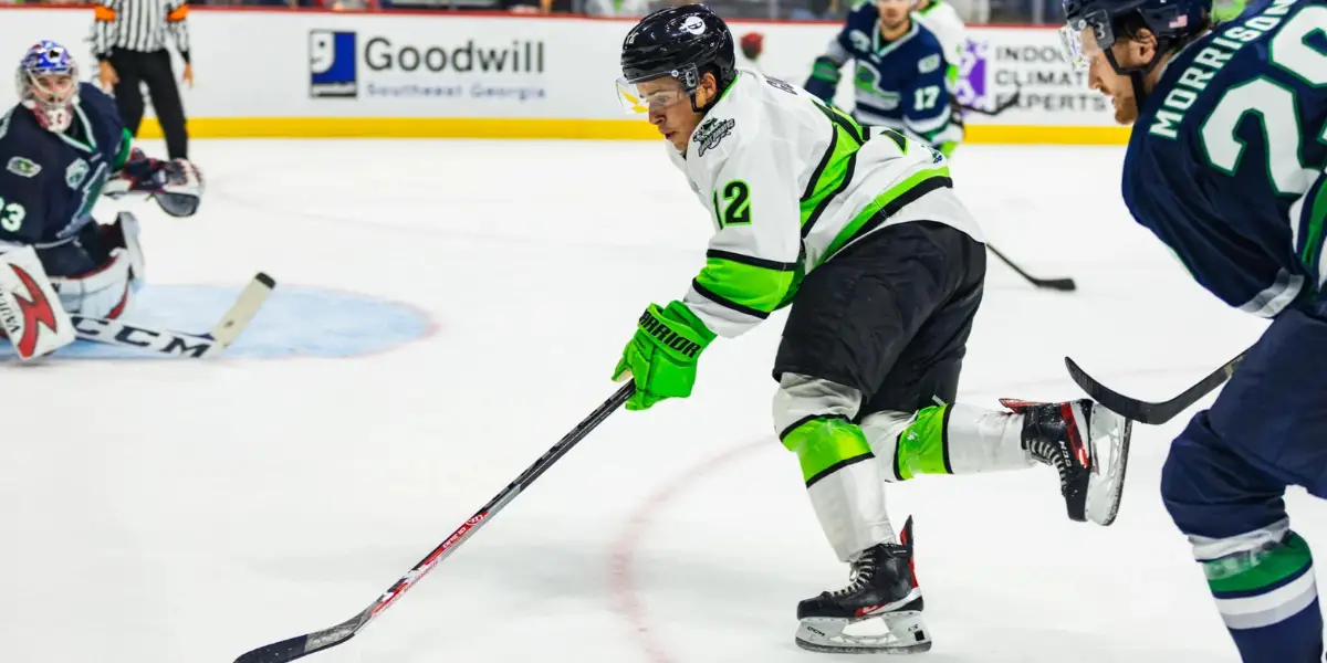 2022-23 Savannah Ghost Pirates (ECHL) Mason Primeau