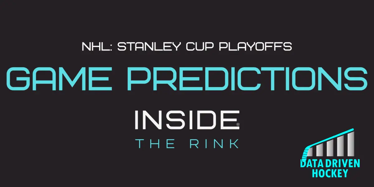 Inside The Rink | DataDrivenHockey Daily NHL Game Predictions