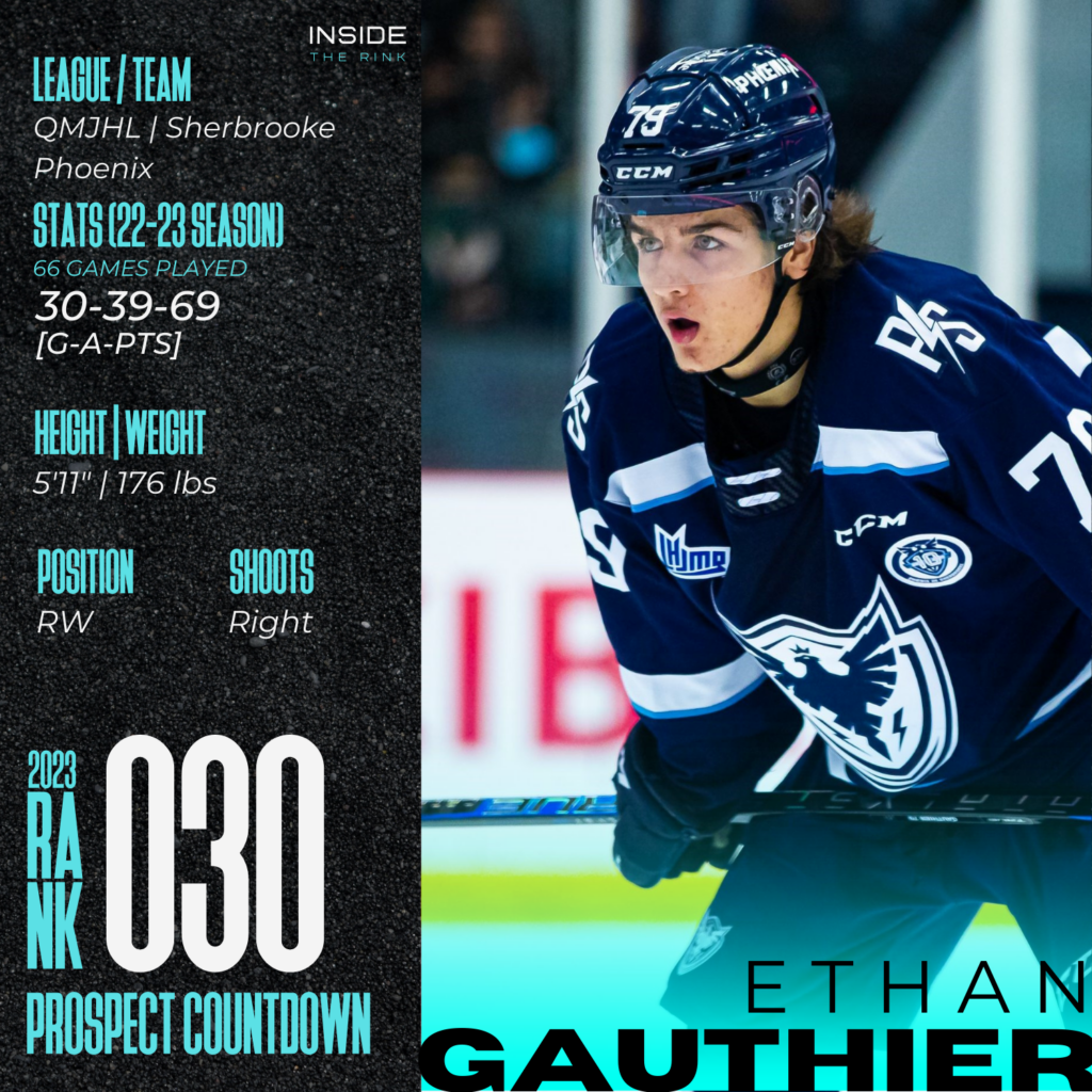 ITR Ethan Gauthier Player Profile