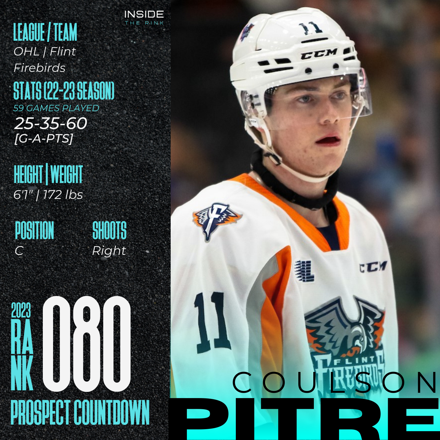 2023 NHL Draft Prospect Profile: Coulson Pitre | Inside The Rink