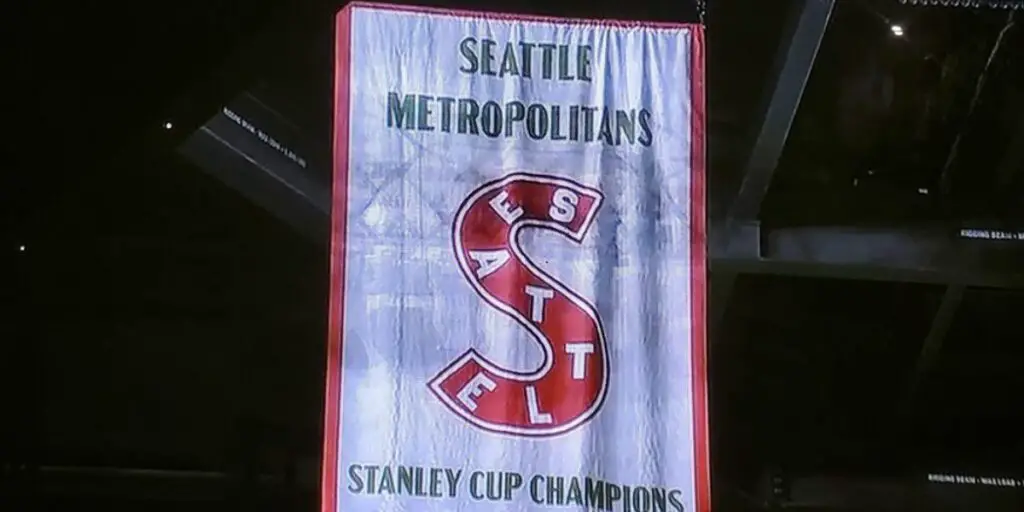 Seattle Metropolitans Stanley Cup Banner