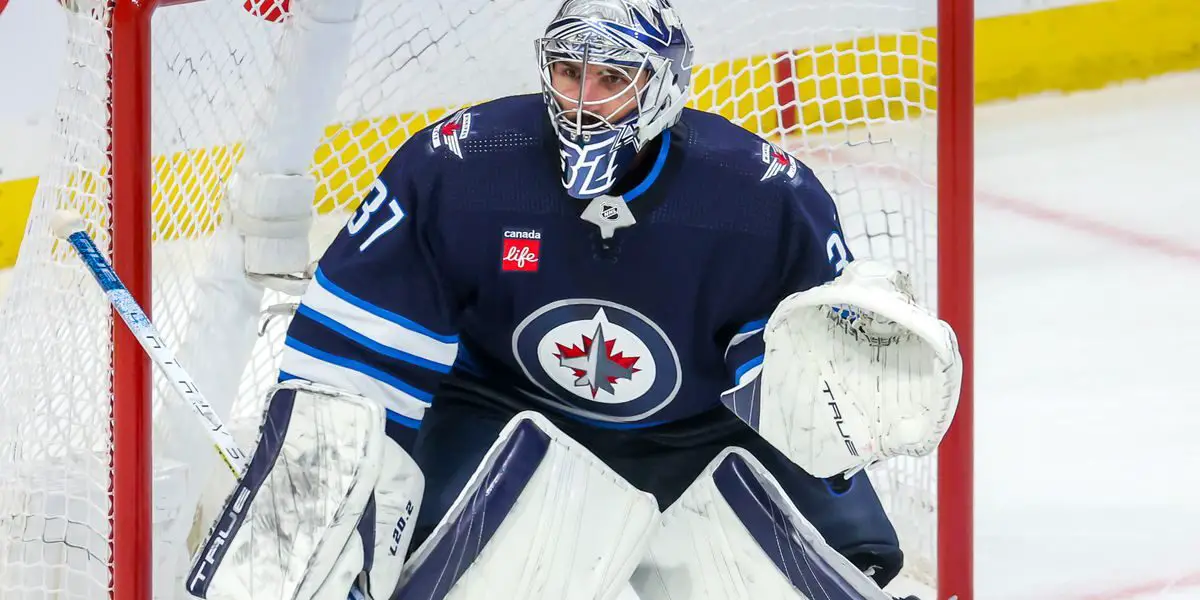 Jets Goalie Connor Hellebuyck