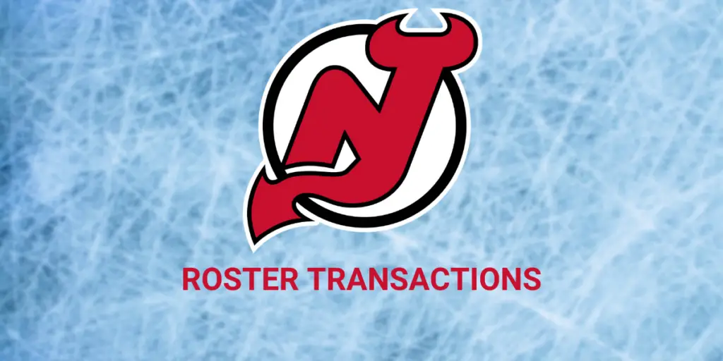 New Jersey Devils Roster Moves 10/17 | Inside The Rink