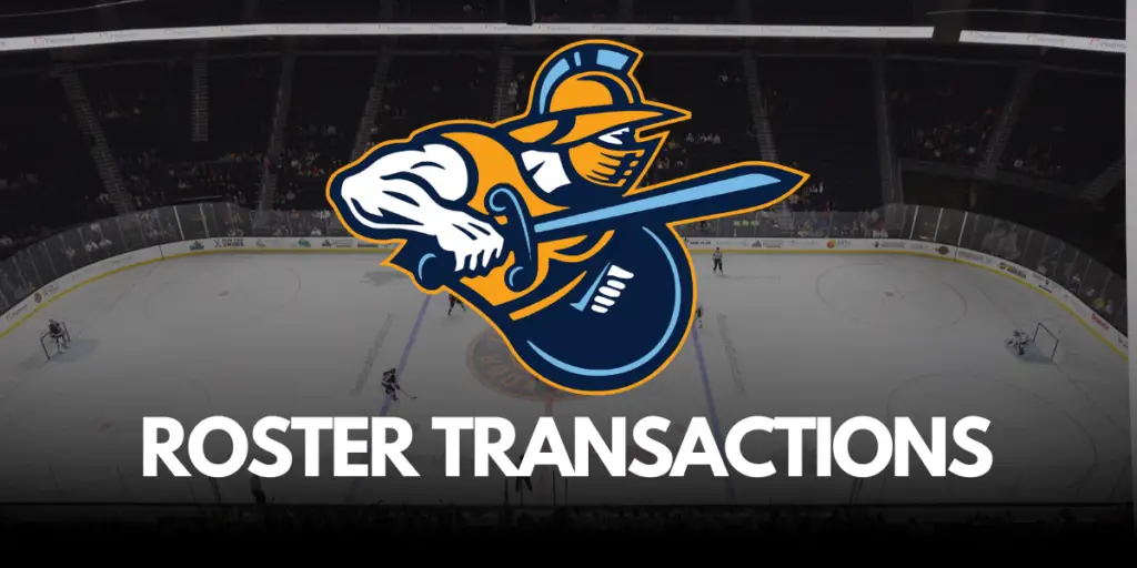 ECHL: Atlanta Gladiators Roster Changes | 03/26/2024 | Inside The Rink