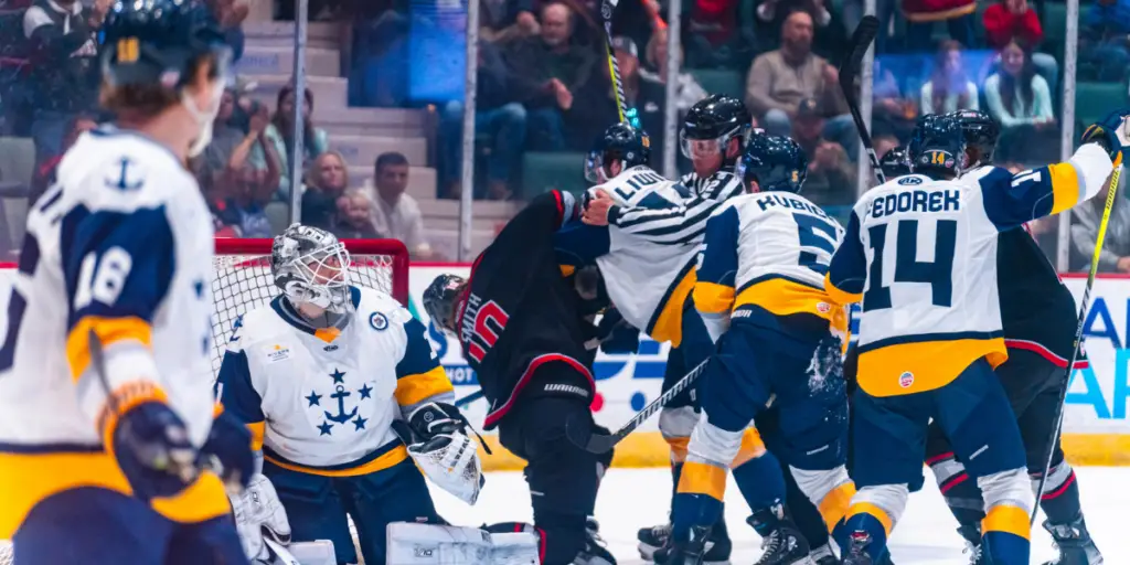 ECHL: Adirondack Thunder Clinch Kelly Cup Playoff Berth Despite Loss Vs ...