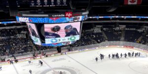 Moose Win Post-Game Celebration Photo