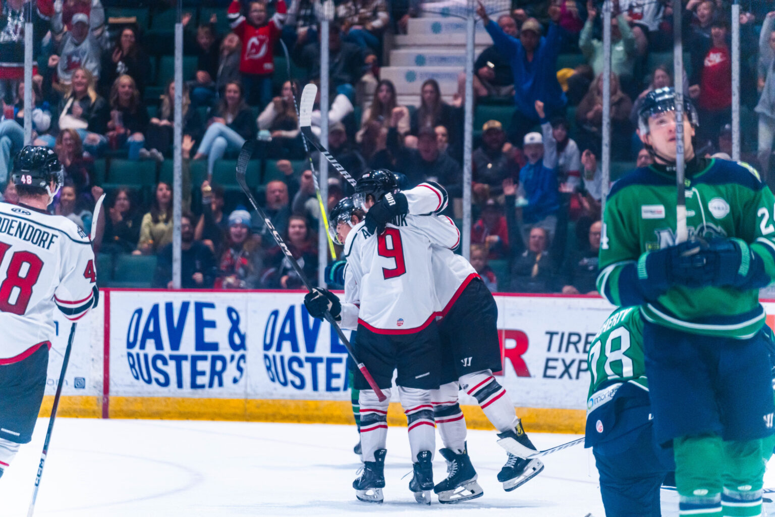 ECHL North Division Semi-Finals Game 1 Recap: Adirondack Thunder Vs ...