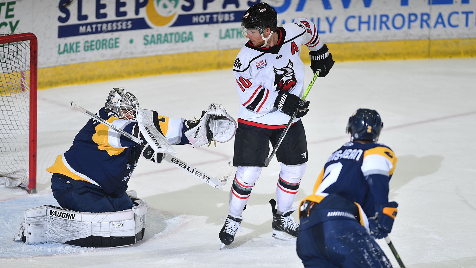 ECHL Playoff Recap: Adirondack Thunder Vs Norfolk Admirals Game 1 | 05 ...