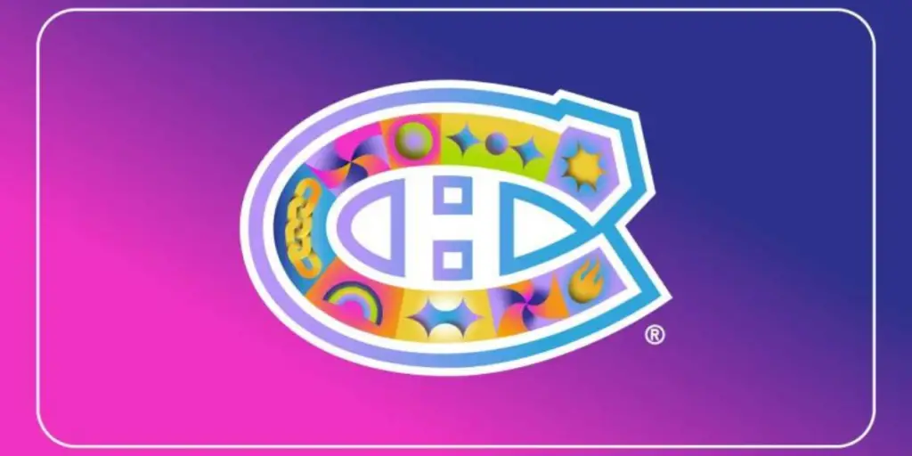 Montreal Canadiens 2024 Pride Logo