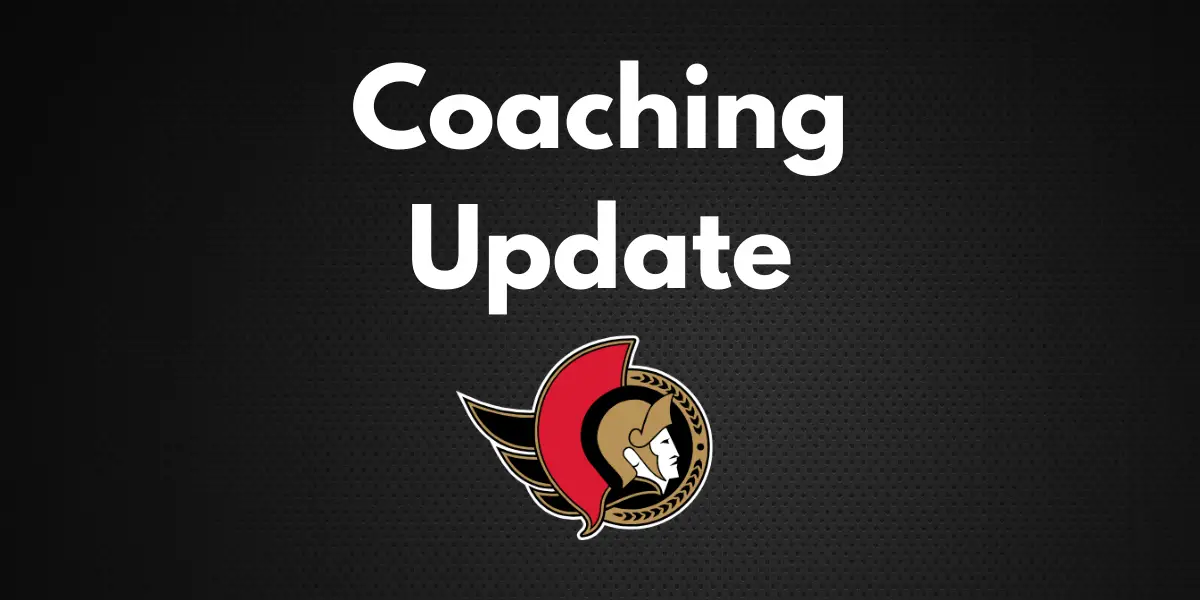 Ottawa Senators Coaching Update | Inside The Rink