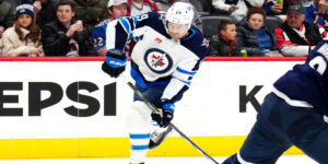 David Gustafsson of the Winnipeg Jets