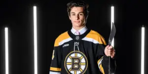 Jonathan Morello of the Boston Bruins 2024 Draft Class