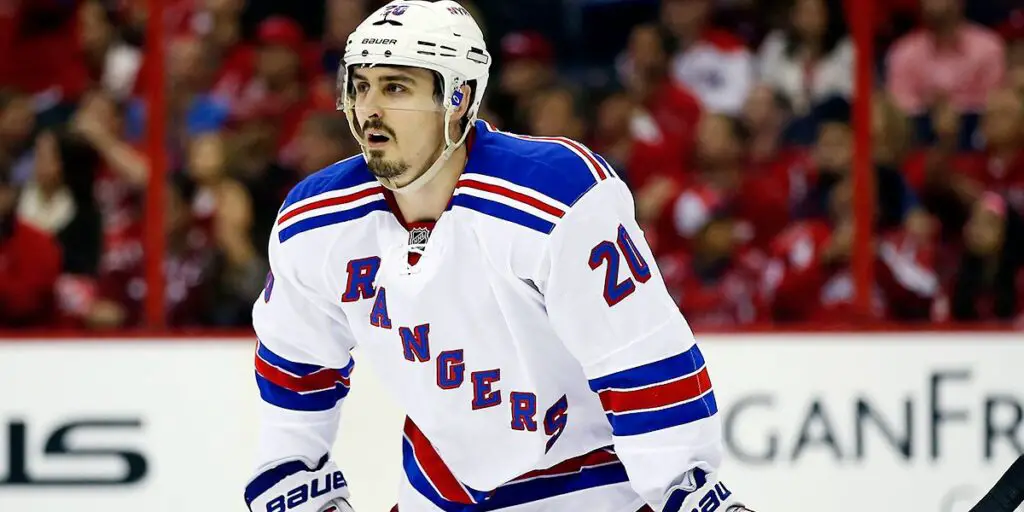 Chris Kreider of the New York Rangers