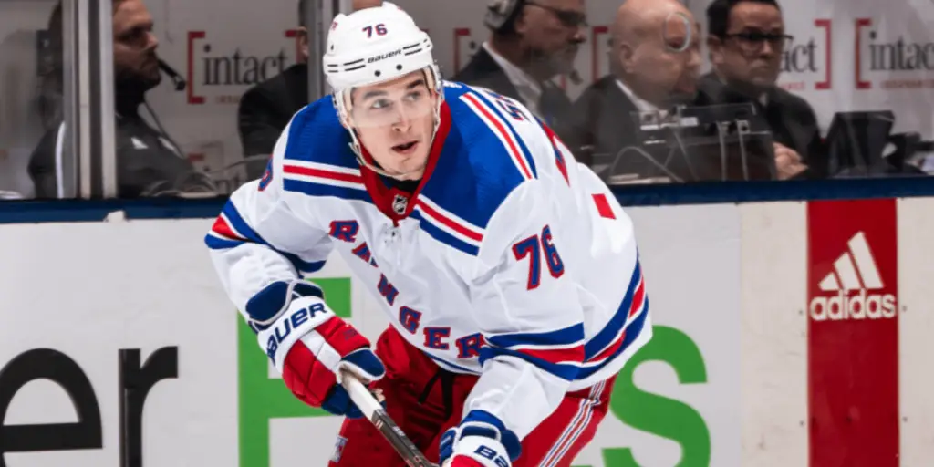 Brady Skjei as a New York Ranger