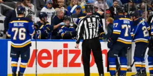 Dylan Holloway's medical emergency on the bench with the St. Louis Blues