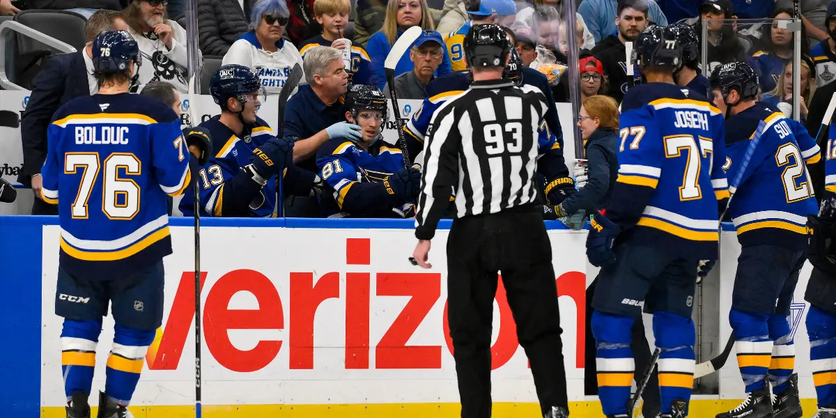 Dylan Holloway's medical emergency on the bench with the St. Louis Blues