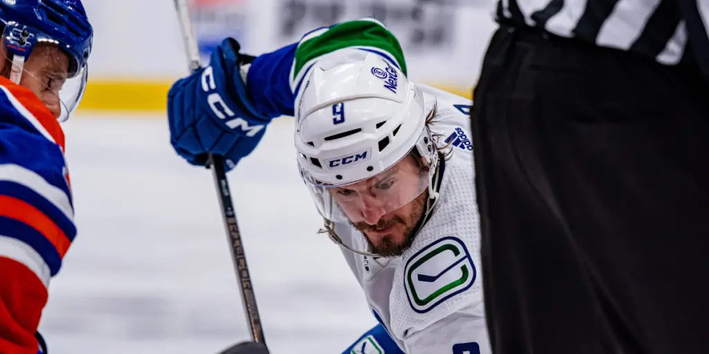 NHL Game Preview Vancouver Canucks at San Jose Sharks with Line