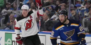 Ondrej Palat celebrates his goal in the first period against the St. Louis Blues.