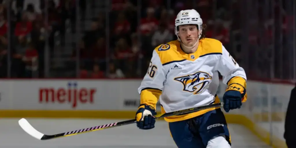 Philip Tomasino on the Preds