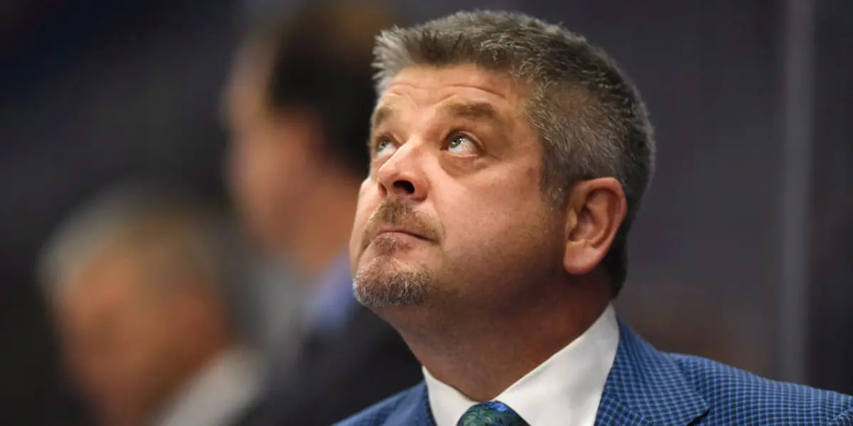 Todd McLellan behind the bench