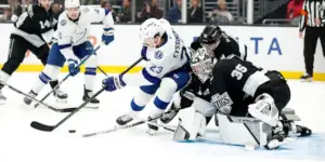 Tampa Bay Lightning visiting the Los Angeles Kings