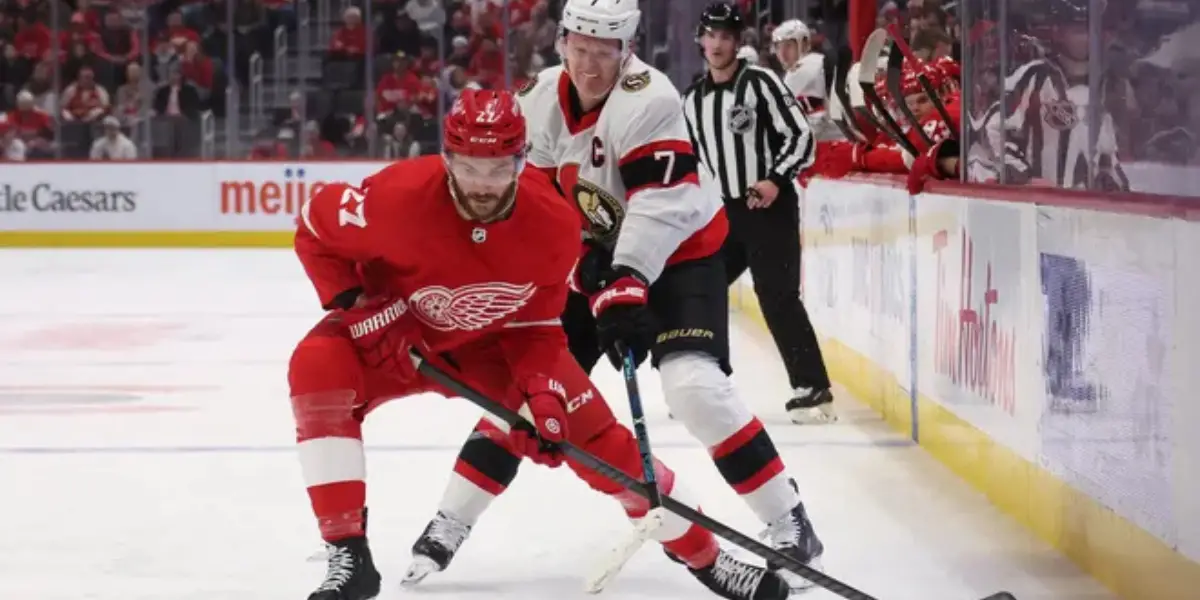 NHL Game Preview Ottawa Senators at Detroit Red Wings with Line