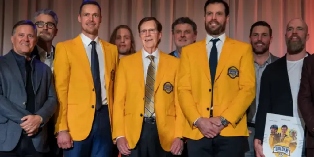 Nashville Predators Induct Three into Golden Hall Last Night