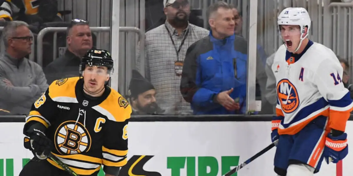 Brad Marchand skating for the Boston Bruins