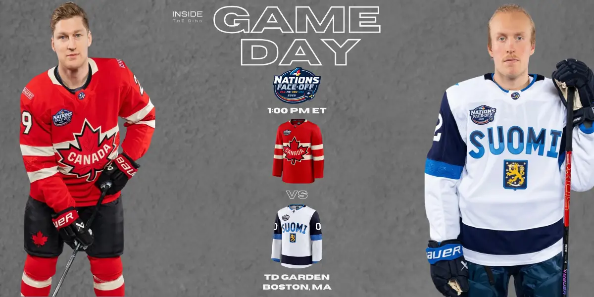 Four Nations Game Preview Team Finland vs. Team Canada with Line