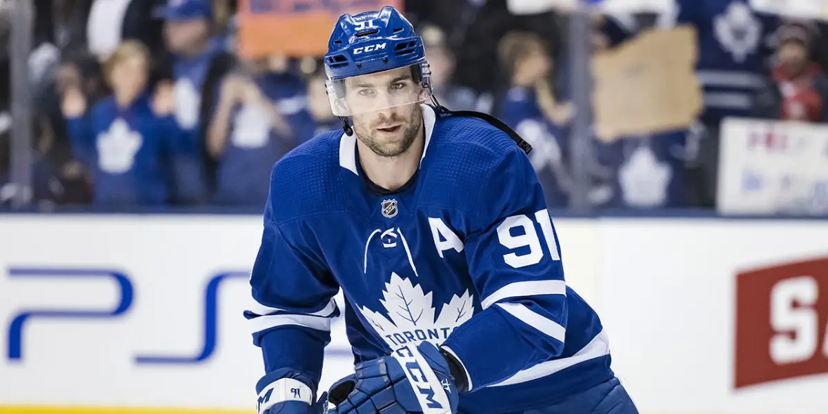 John Tavares of the Toronto Maple Leafs